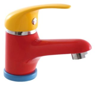 Смеситель для раковины Rav Slezak Seina Junior SAJ091.5 желтый красный синий